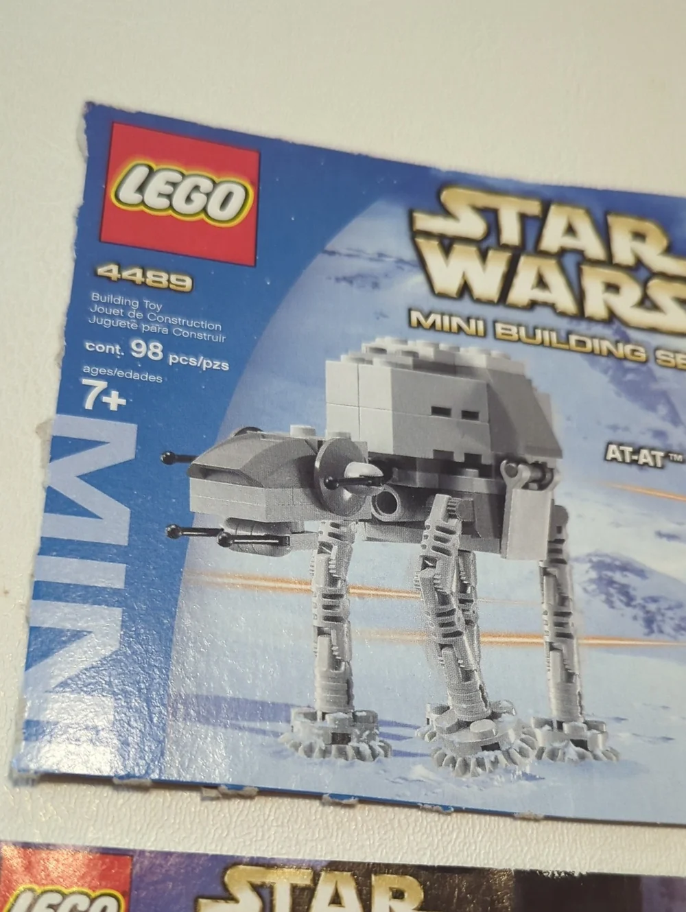 Star Wars Lego Bundle At-At And Millennium Falcon Mini Building Set 4489 4488
